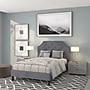 Flash Furniture Brighton Tufted Upholstered Platform Bed in Light Gray Fabric, Full (SLBK4FLG)~#|#~sp167319103_sc7