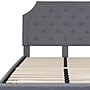 Flash Furniture Brighton Tufted Upholstered Platform Bed in Light Gray Fabric, Full (SLBK4FLG)~#|#~sp167319136_sc7