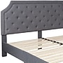 Flash Furniture Brighton Tufted Upholstered Platform Bed in Light Gray Fabric, King (SLBK4KLG)~#|#~sp167319404_sc7