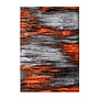 Flash Furniture Rylan Collection 5' x 7' Rectangular Area Rug, Machine Made, Olefin/Jute, Orange (ACDRGTRZ86357OR)~#|#~sp167319746_sc7