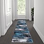 Flash Furniture Rylan Collection 2' x 7' Rectangular Area Rug, Machine Made, Olefin/Jute, Blue (ACDRGTRZ86327BL)~#|#~sp167319914_sc7
