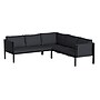 Flash Furniture Lea Indoor/Outdoor Sectional with Cushions, Black/Charcoal (GM201108SECCH)~#|#~sp167335193_sc7