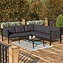 Flash Furniture Lea Indoor/Outdoor Sectional with Cushions, Black/Charcoal (GM201108SECCH)~#|#~sp167335194_sc7