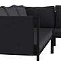 Flash Furniture Lea Indoor/Outdoor Sectional with Cushions, Black/Charcoal (GM201108SECCH)~#|#~sp167335202_sc7