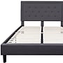 Flash Furniture Roxbury Tufted Upholstered Platform Bed in Dark Gray Fabric, Queen (SLBK5QDG)~#|#~sp167335257_sc7