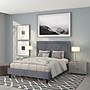 Flash Furniture Roxbury Tufted Upholstered Platform Bed in Light Gray Fabric, Queen (SLBK5QLG)~#|#~sp167335264_sc7
