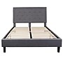 Flash Furniture Roxbury Tufted Upholstered Platform Bed in Light Gray Fabric, Queen (SLBK5QLG)~#|#~sp167335271_sc7