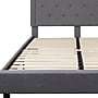 Flash Furniture Roxbury Tufted Upholstered Platform Bed in Light Gray Fabric, Queen (SLBK5QLG)~#|#~sp167335272_sc7