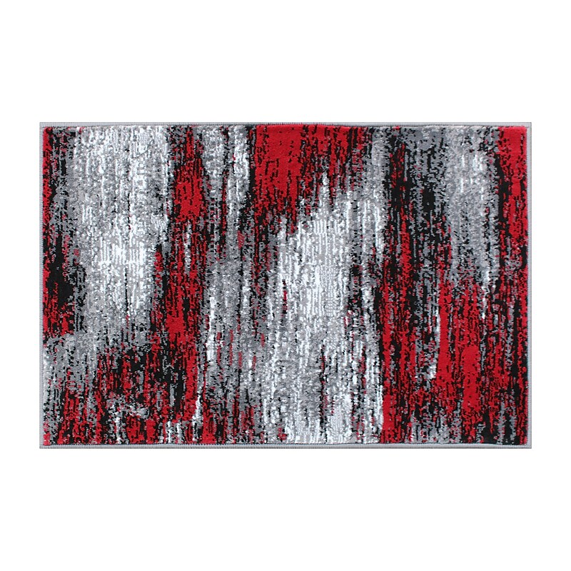 Flash Furniture Rylan Collection 2' x 3' Rectangular Area Rug, Machine Made, Olefin/Jute, Red (ACDRGTRZ86323RD) image 1