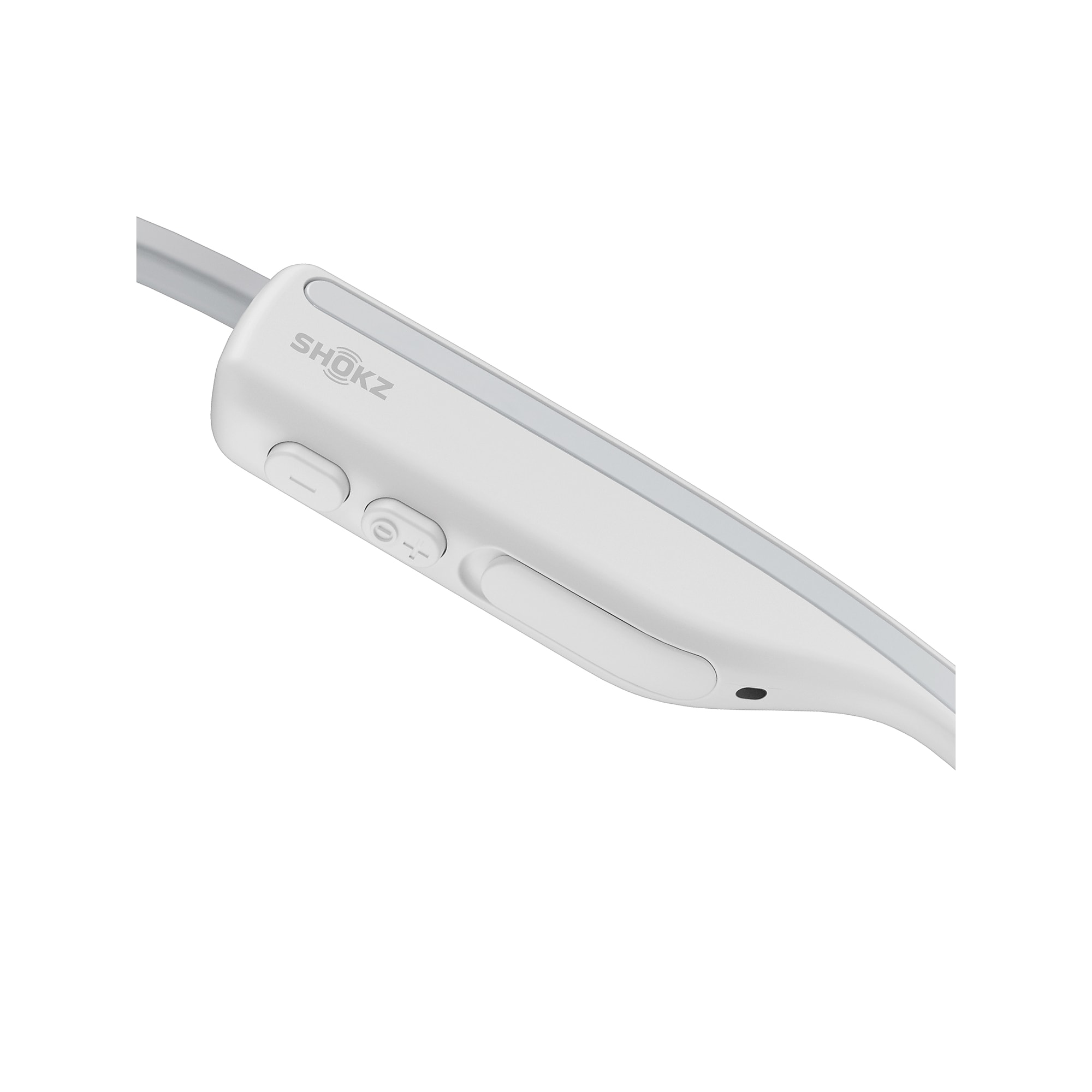 Shokz OpenMove Bone-Conduction Open-Ear Lifestyle Headphones with Microphones, White (S661-ST-WT-US) Sansujyuku sansujyuku.com