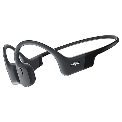 Shokz OpenRun Bone-Conduction Open-Ear Sport Headphones, Black (VXLS803STBKUS) Sansujyuku sansujyuku.com