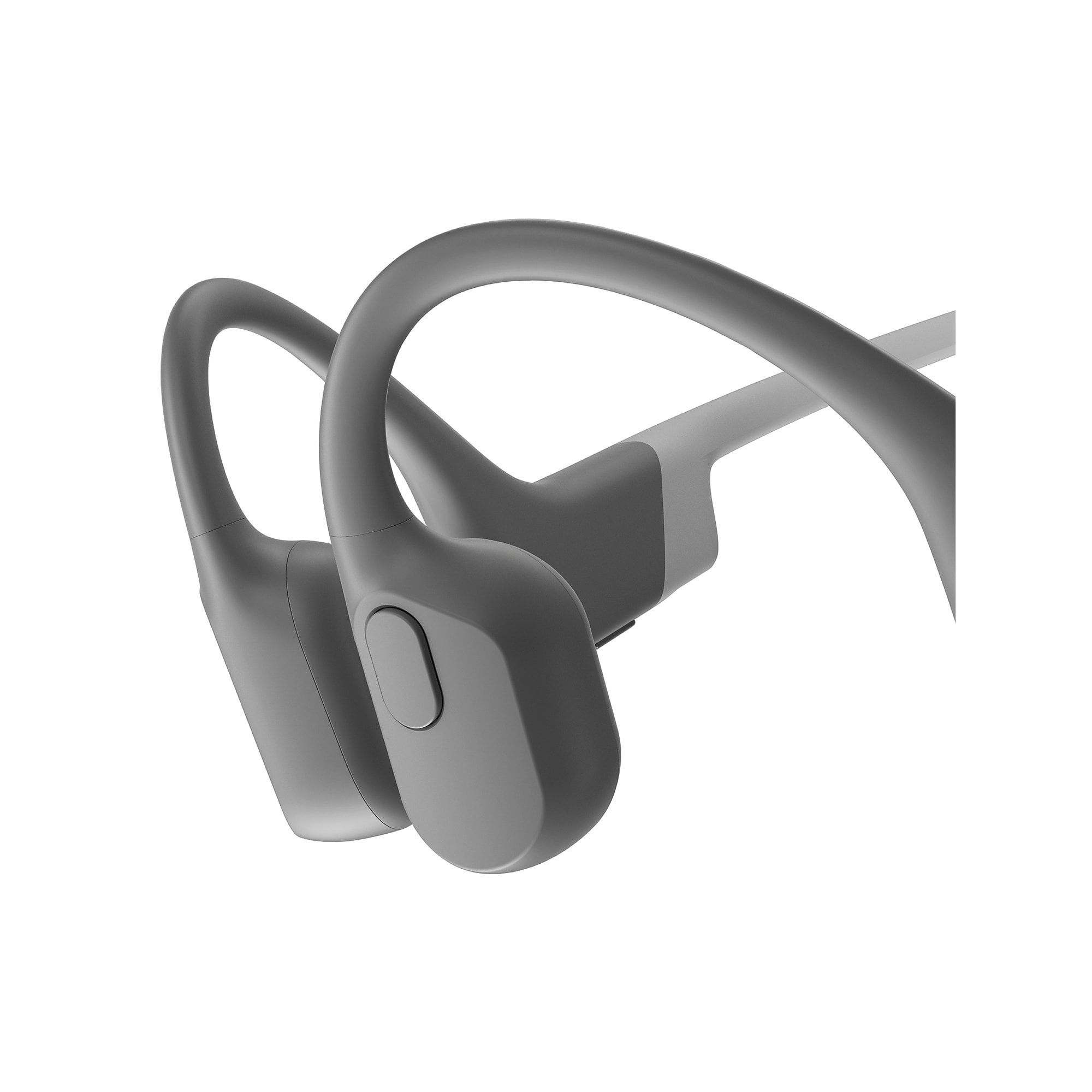Shokz OpenRun Bone-Conduction Open-Ear Sport Headphones with Microphones, Gray (S803-ST-GY-US) Sansujyuku sansujyuku.com