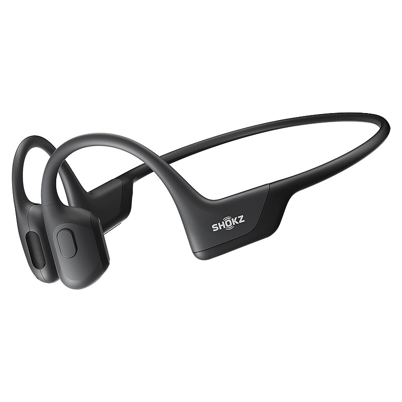 Shokz OpenRun Pro Premium Bone-Conduction Headphones with Microphones, Black (VXLS810STBKUS) image 1