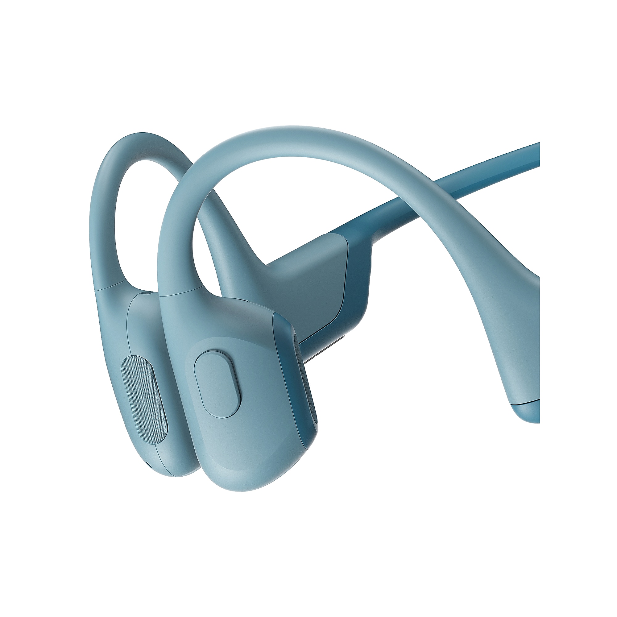 Shokz OpenRun Pro Premium Bone-Conduction Open-Ear Sport Headphones with Microphones, Blue (S810-ST-BL-US) Sansujyuku sansujyuku.com