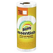 Bounty Essentials Full Sheet Kitchen Rolls Paper Towels, 2-Ply, 40 Sheets/Roll, 30 Rolls/Carton (74657)