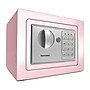 Honeywell Steel Box Safe with Keypad Lock, Pink, 0.15 cu. ft. (5605P)~#|#~sp167416130_sc7