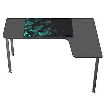 Eureka Ergonomic 61" Computer Gaming Desk, Black (GD0084-BK)