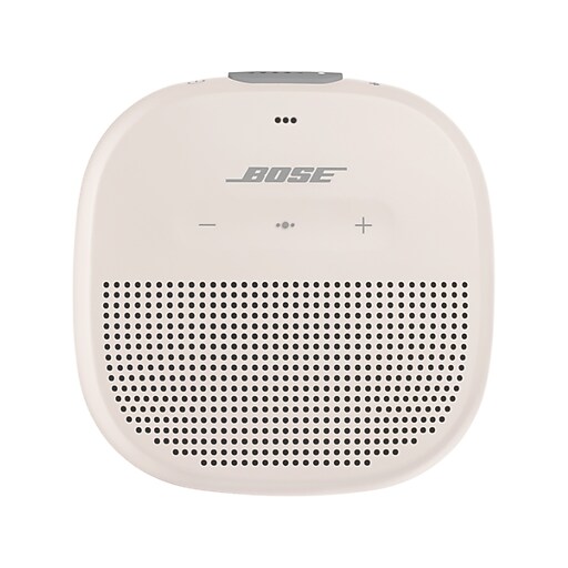 Bose SoundLink Micro Wireless Bluetooth Speaker, Waterproof, White
