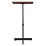 Oklahoma Sound Portable Presentation Series Adjustable Speaker Stand Podium 30-44"H, Medium Oak (70-MO)~#|#~sp167658914_sc7