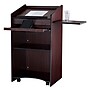 Oklahoma Sound Aristocrat Series 46"H Floor Lectern, Mahogany (600-MY)~#|#~sp167658925_sc7