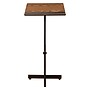 Oklahoma Sound Portable Presentation Series Adjustable Speaker Stand Podium 30-44"H, Medium Oak (70-MO)~#|#~sp167659028_sc7