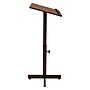 Oklahoma Sound Portable Presentation Series Adjustable Speaker Stand Podium 30-44"H, Medium Oak (70-MO)~#|#~sp167659029_sc7