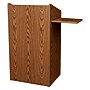 Oklahoma Sound Aristocrat Series 46"H Floor Lectern, Medium Oak (600-MO)~#|#~sp167659049_sc7