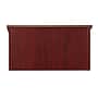 Oklahoma Sound 20 Series 13 3/4"H  Table Top Lectern, Mahogany (22-MY)~#|#~sp167659052_sc7