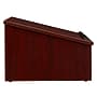 Oklahoma Sound 20 Series 13 3/4"H  Table Top Lectern, Mahogany (22-MY)~#|#~sp167659140_sc7