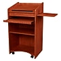 Oklahoma Sound Aristocrat Series 46"H Floor Lectern, Cherry (600-CH)~#|#~sp167659147_sc7