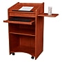 Oklahoma Sound Aristocrat Series 46"H Floor Lectern, Cherry (600-CH)~#|#~sp167659158_sc7