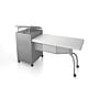 Oklahoma Sound Edupod Series Adjustable 37"-45"H, Teacher's Desk Lectern Combo, Grey Hammer Tone (EDPD)~#|#~sp167659191_sc7