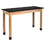 National Public Seating Wood Series Science Table, 24" x 60", Black/Ash (SLT2-2460H)~#|#~sp167659250_sc7