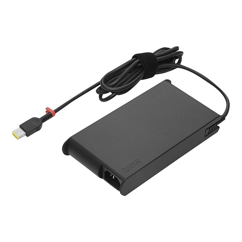 Lenovo 30W Slim AC (Slim-tip) 230W Power Adapter for ThinkPad P1 Gen 4 Laptop, Black (4X20S56713) image 1