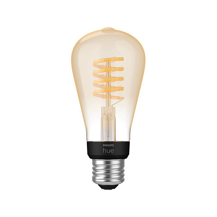Philips Hue Ambiance Light Bulb, ST19 2100K-4500K 7W E26 (563585
