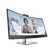 HP E34m G4 Conferencing Monitor 34" Curved LED, Black Head/Silver (Stand) (40Z26AA#ABA)
