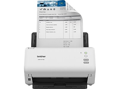Brother ADS3100 High-Speed Monochrome/Color Desktop Document Scanner for Small Office & Home Offices