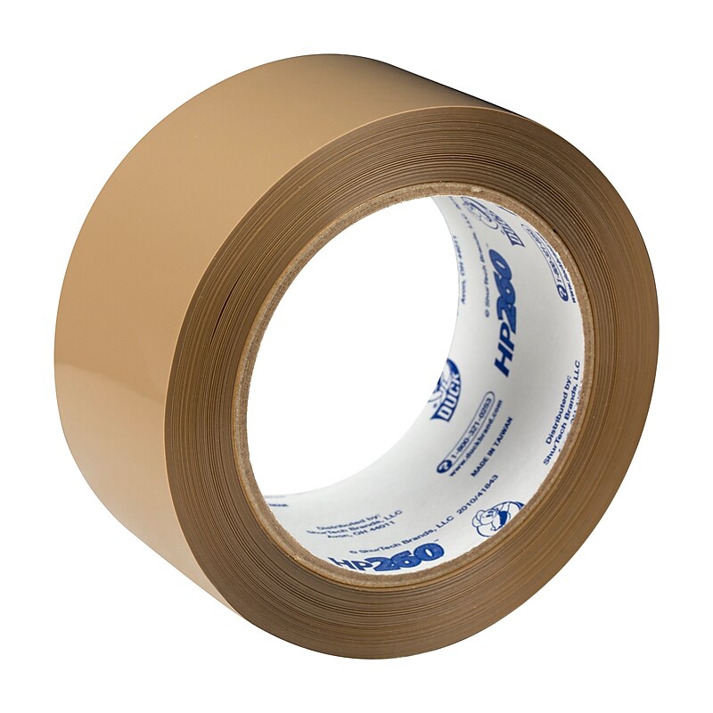 Duck HP260 Packing Tape, 1.88" x 60 yds., Beige (299009) image 1
