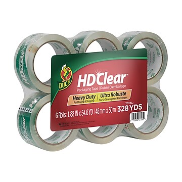 Scotch Box Lock Shipping Packing Tape, 1.88 in x 54.6 yds