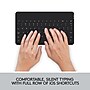 Logitech Keys-to-Go Ultra-Portable Keyboard For iPhone, iPad, and Apple TV, Black~#|#~sp167741294_sc7