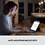 Logitech Combo Touch iPad Air (4th, 5th Gen) Keyboard Case - Detachable Backlit Keyboard with Kickstand, Oxford Gray~#|#~sp167741315_sc7