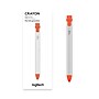 Logitech Crayon Digital Pencil for all iPads (2018 releases and later) with Apple Pencil technology, Intense Sorbet (914-000033)~#|#~sp167741375_sc7