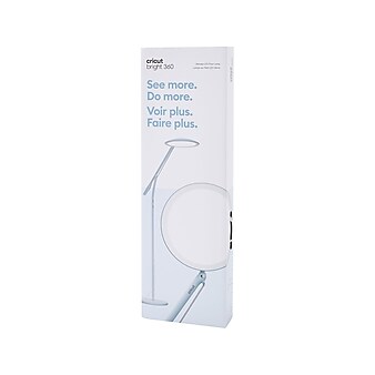 Cricut Bright 360 56" Glossy Floor Lamp with Round Shade (2008137)