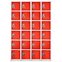 AdirOffice 72'' 6-Tier Red Storage Locker, 4/Pack (629-206-RED-4PK)~#|#~sp167806586_sc7