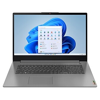 Lenovo IdeaPad 3 17.3" Laptop, Intel Core i-1215U3, 8GB Memory, 256GB SSD, Windows 11 (82RL0002US)