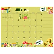 2022-2023 TF Publishing Monthly Theme 17" x 22" Academic Monthly Desk Pad Calendar (AY-LBL-23-8208)