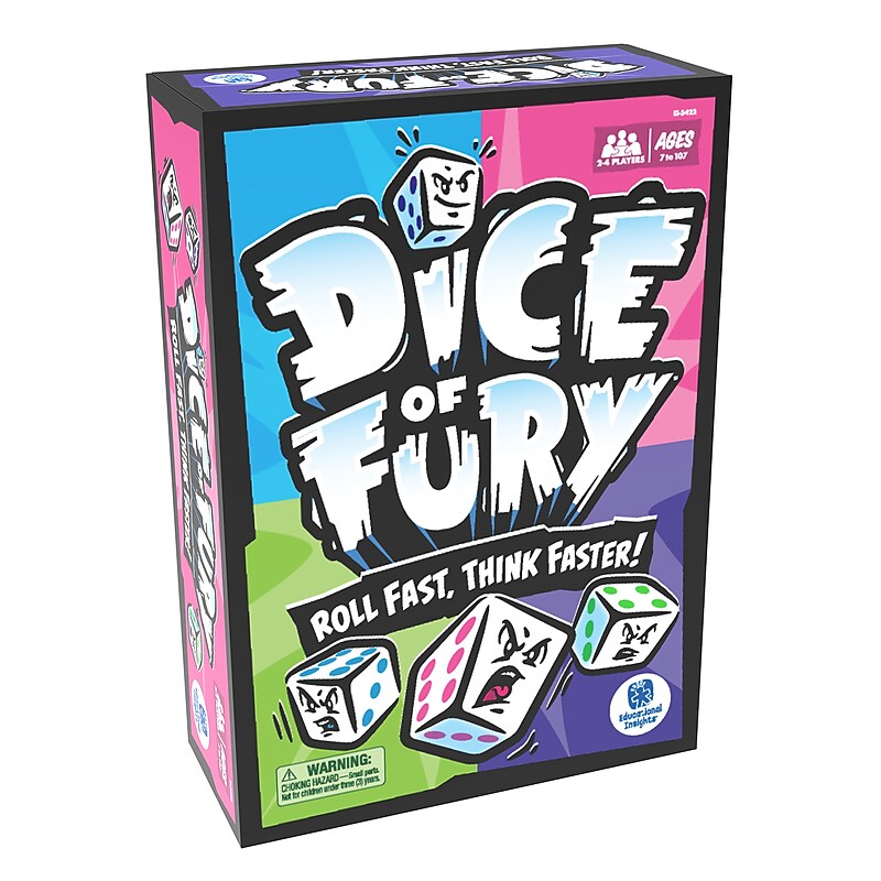 Educational Insights Dice of Fury (EI-3422) image 1