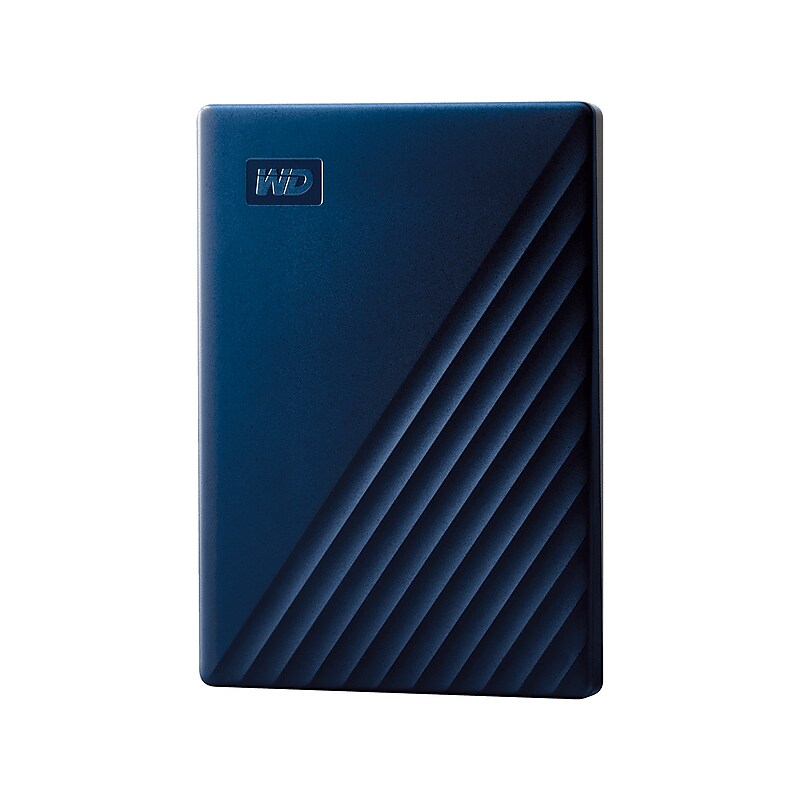 Western Digital My Passport for Mac 2TB Portable USB Hard Drive, Blue (WDBA2D0020BBL-WESN) image 1