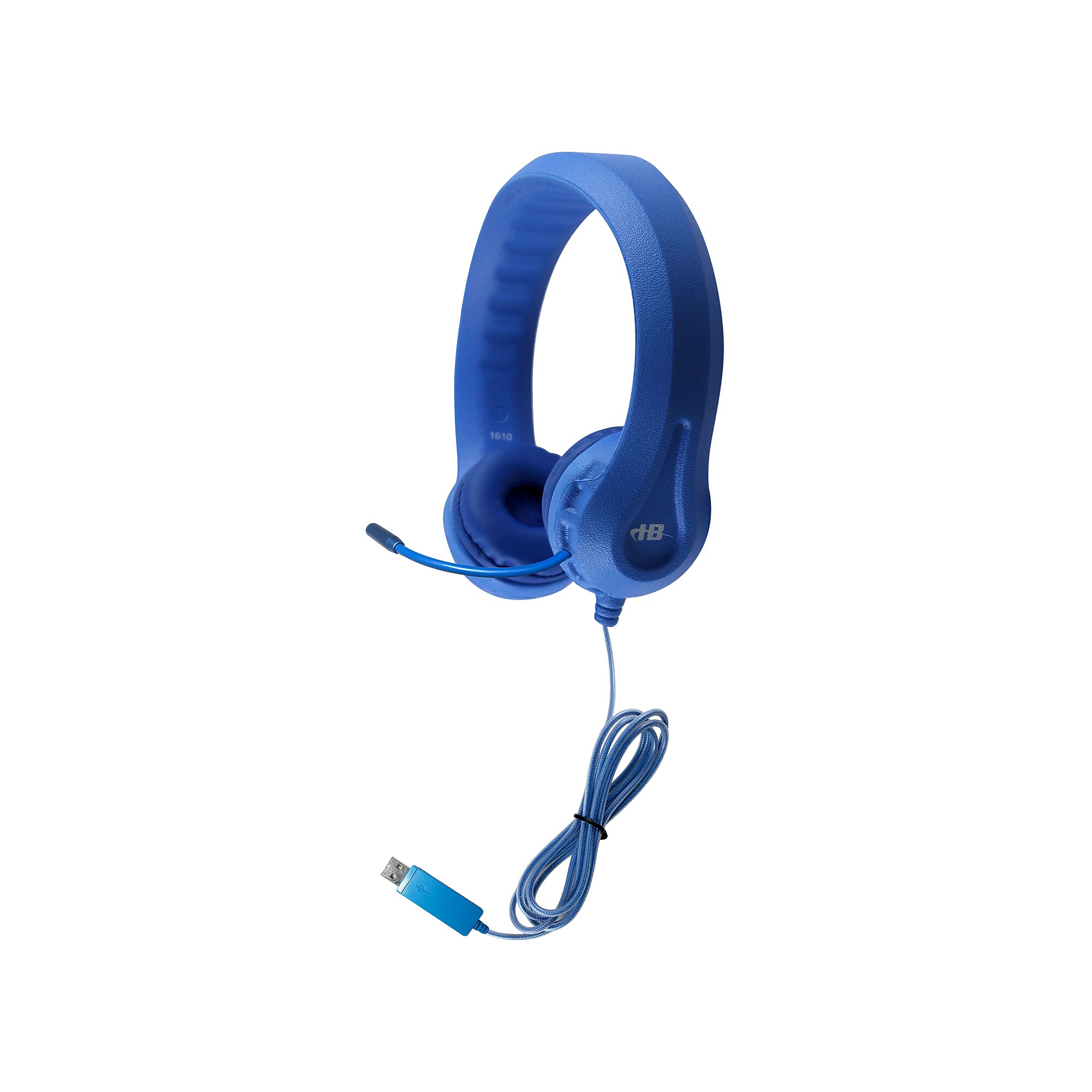 HamiltonBuhl Kid’s Flex-Phones TRRS Headset with Gooseneck Microphone, Blue (HECKFX2UBLU) Sansujyuku sansujyuku.com