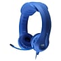 HamiltonBuhl Kid's Flex-Phones TRRS Headset with Gooseneck Microphone, Blue (HECKFX2UBLU)~#|#~sp167908811_sc7